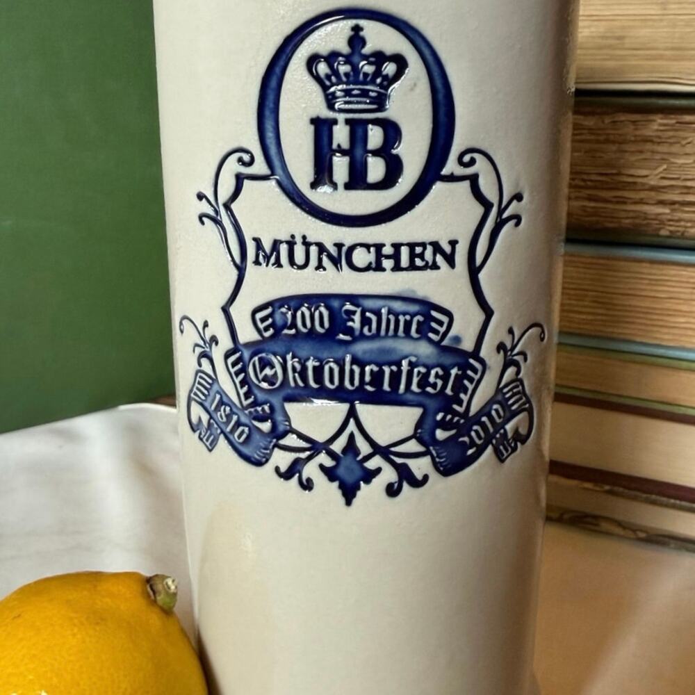 HB München 200 Jahre Oktoberfest Stein — 8”